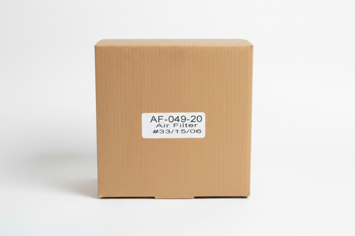 AF-049-20 Air Filter box label