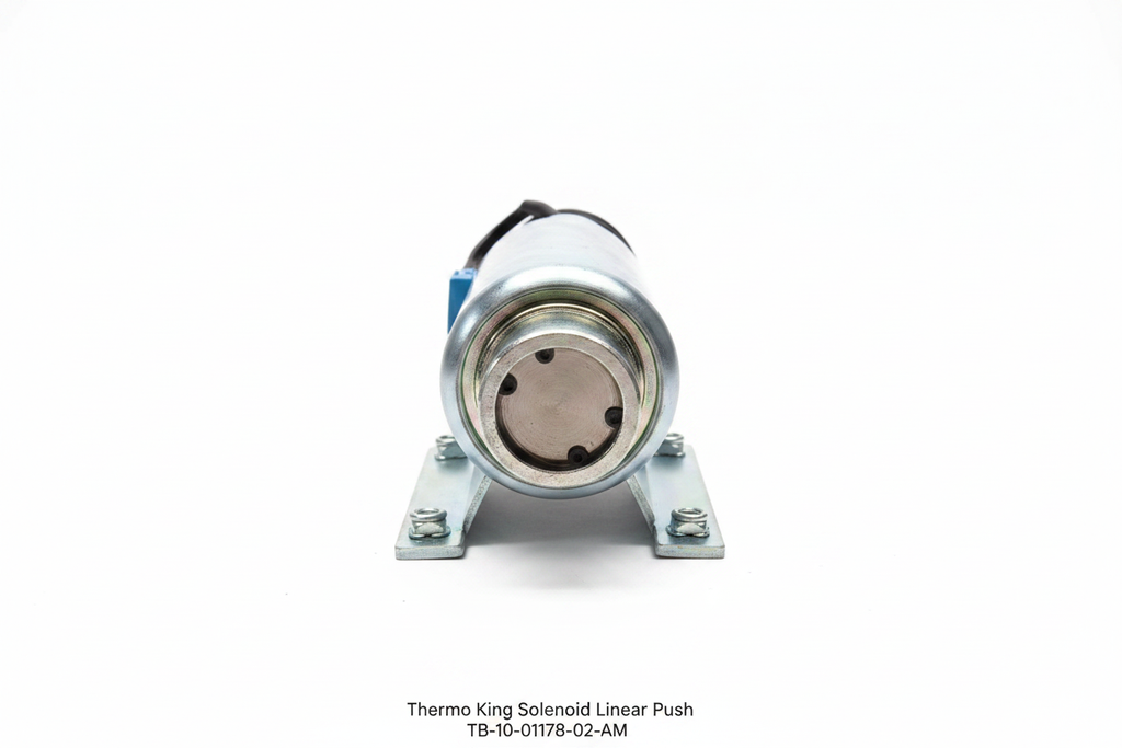 Solenoid Linear Push TB-10-01178-02-AM - front view on white background