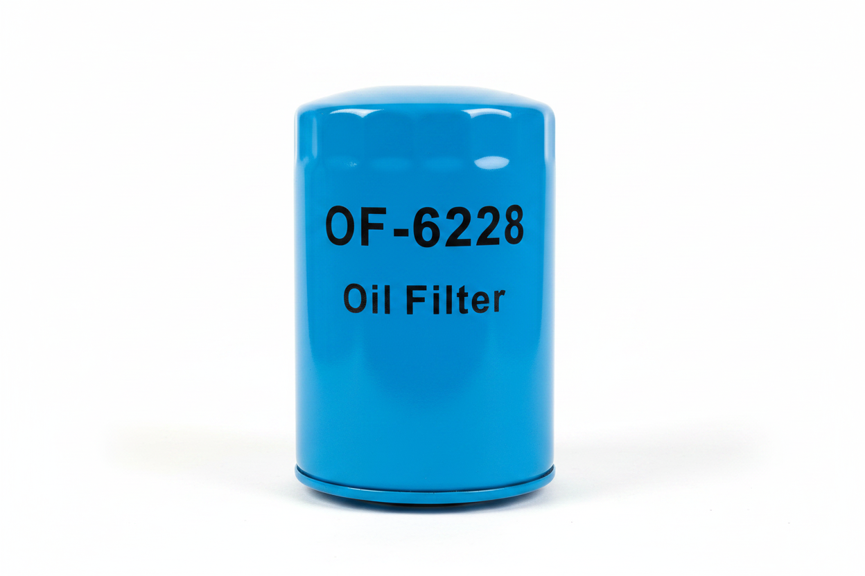 OF-6228 Oil Filter label view
